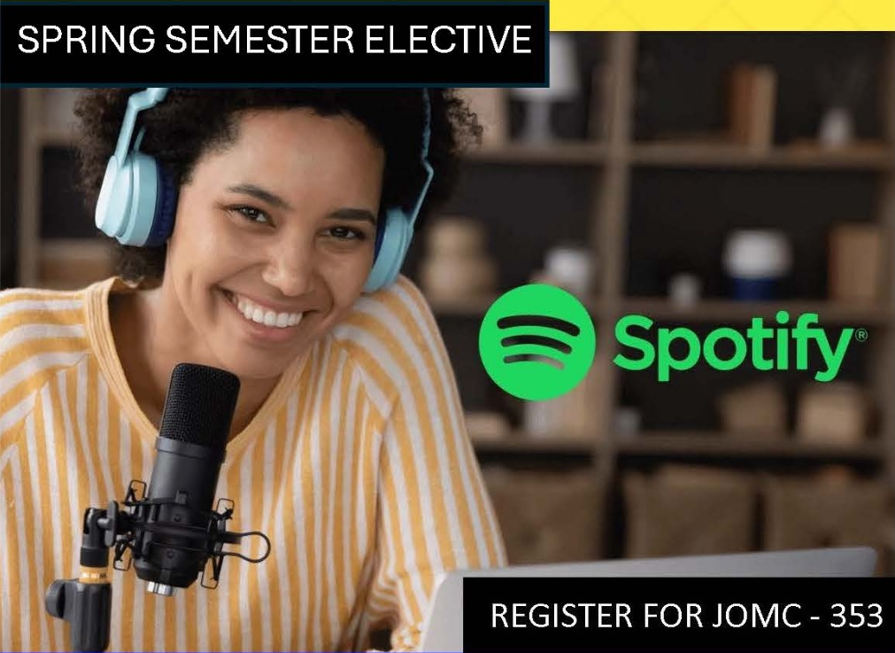 Register Now: JOMC 335 — Podcasting for&nbsp;Beginners!